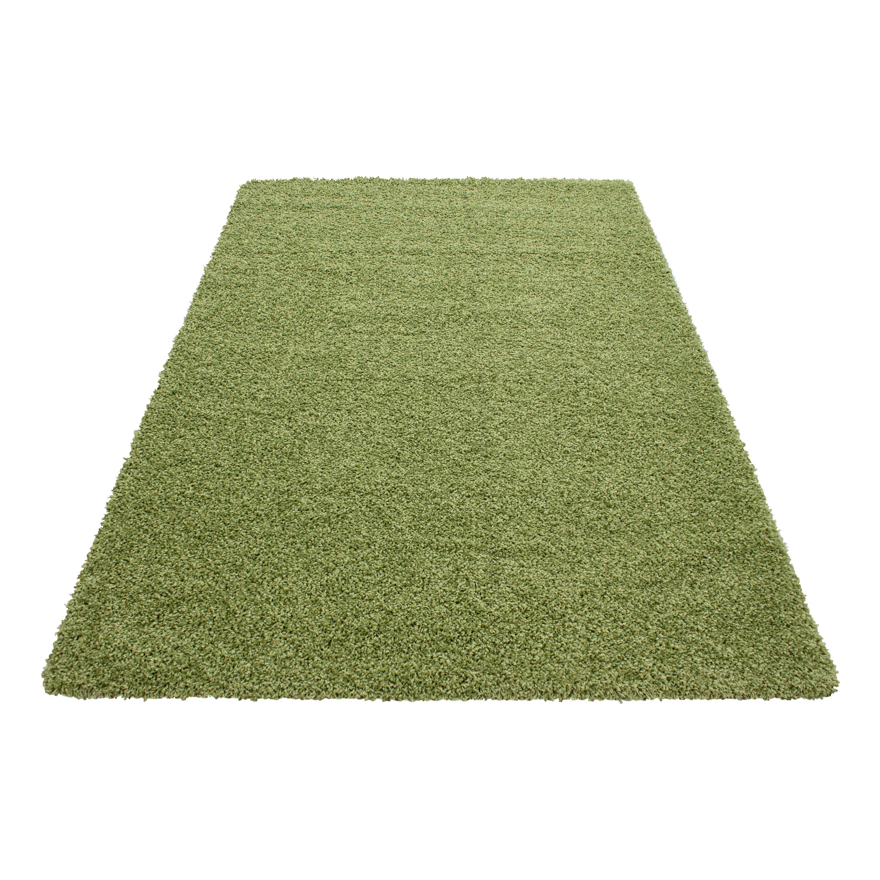 Hochflor Teppich Shaggy - LIFE 1500 GREEN