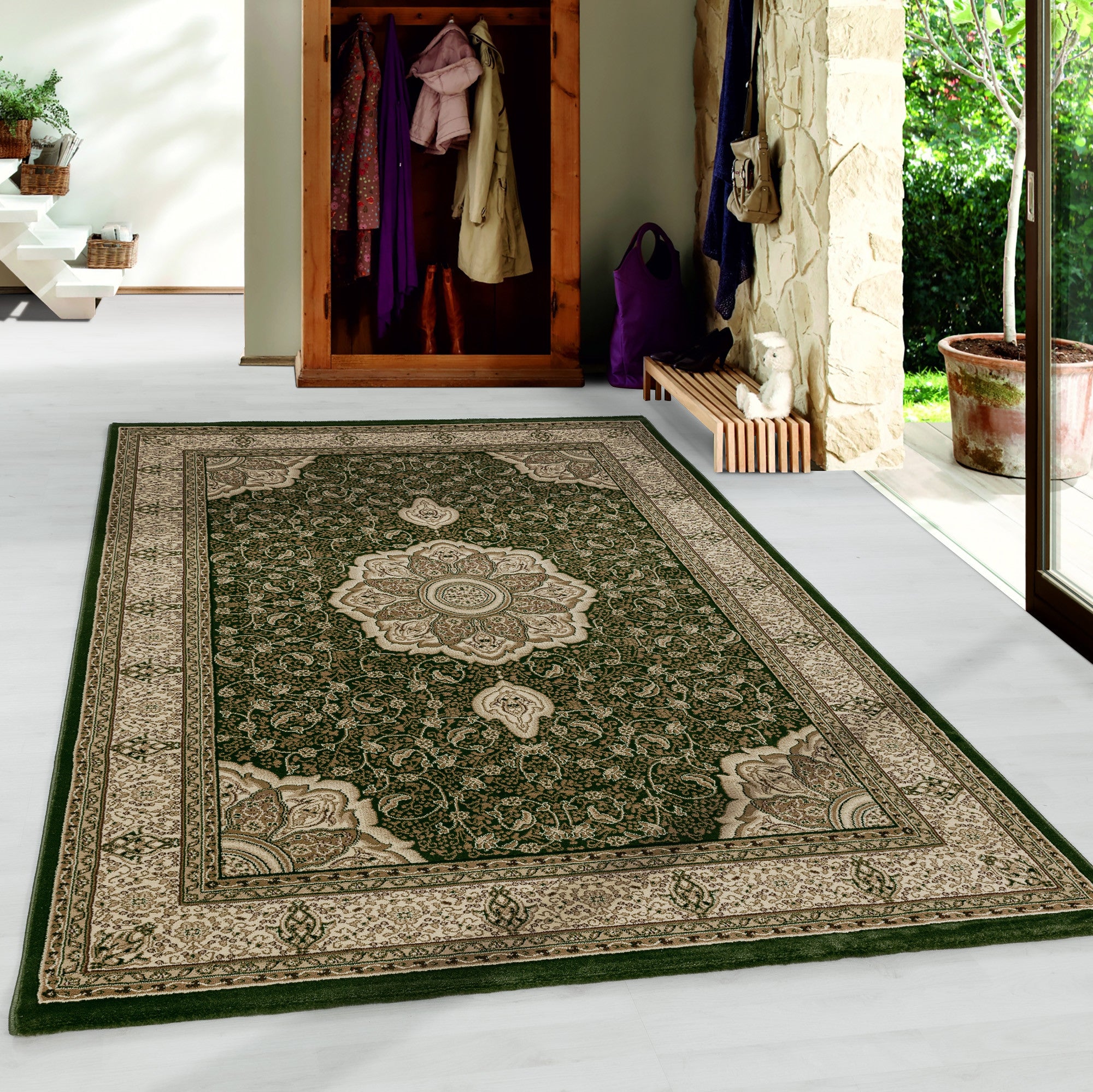 Vintage Teppich - KASHMIR 2601 GREEN