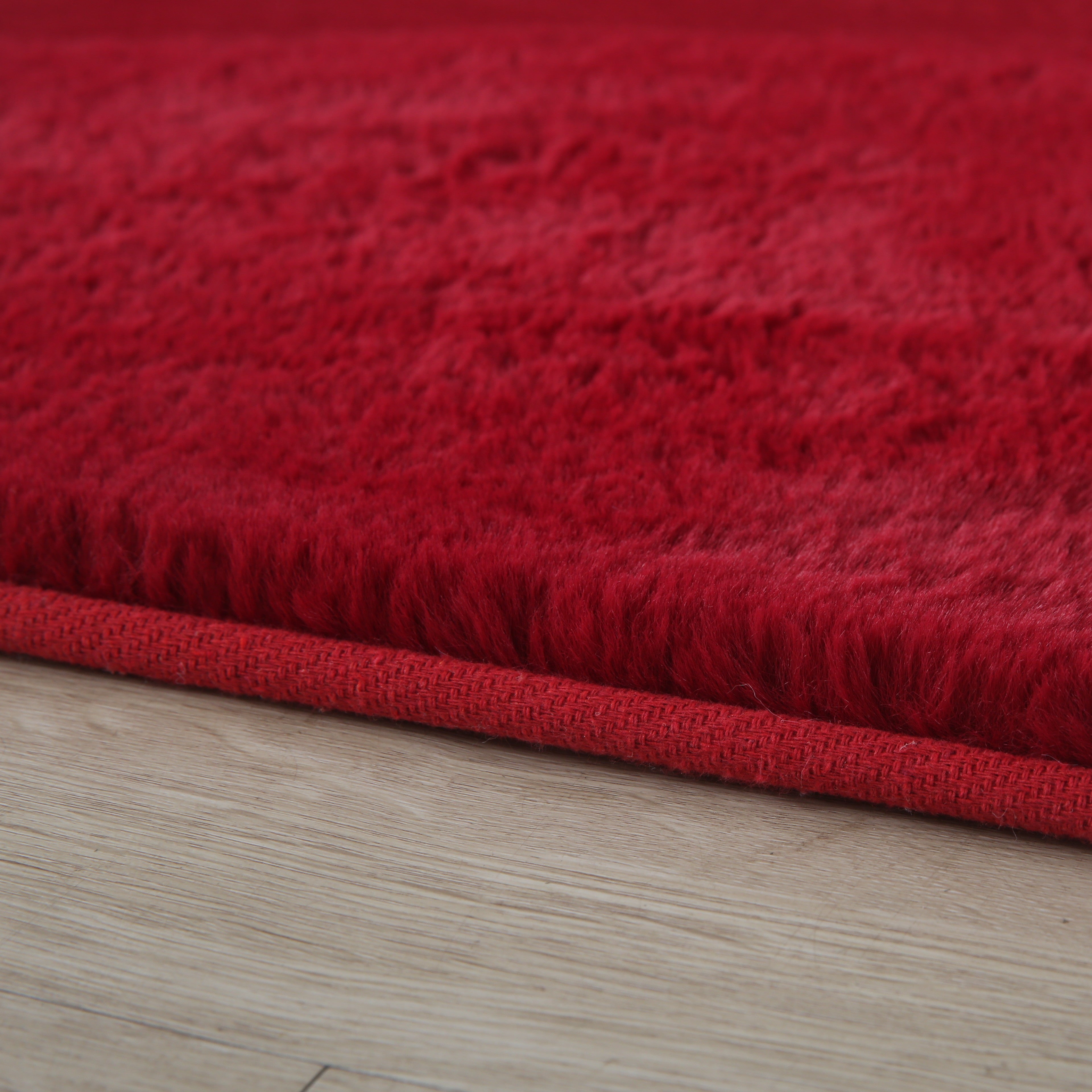 Rund POUFFY 5100 ROT