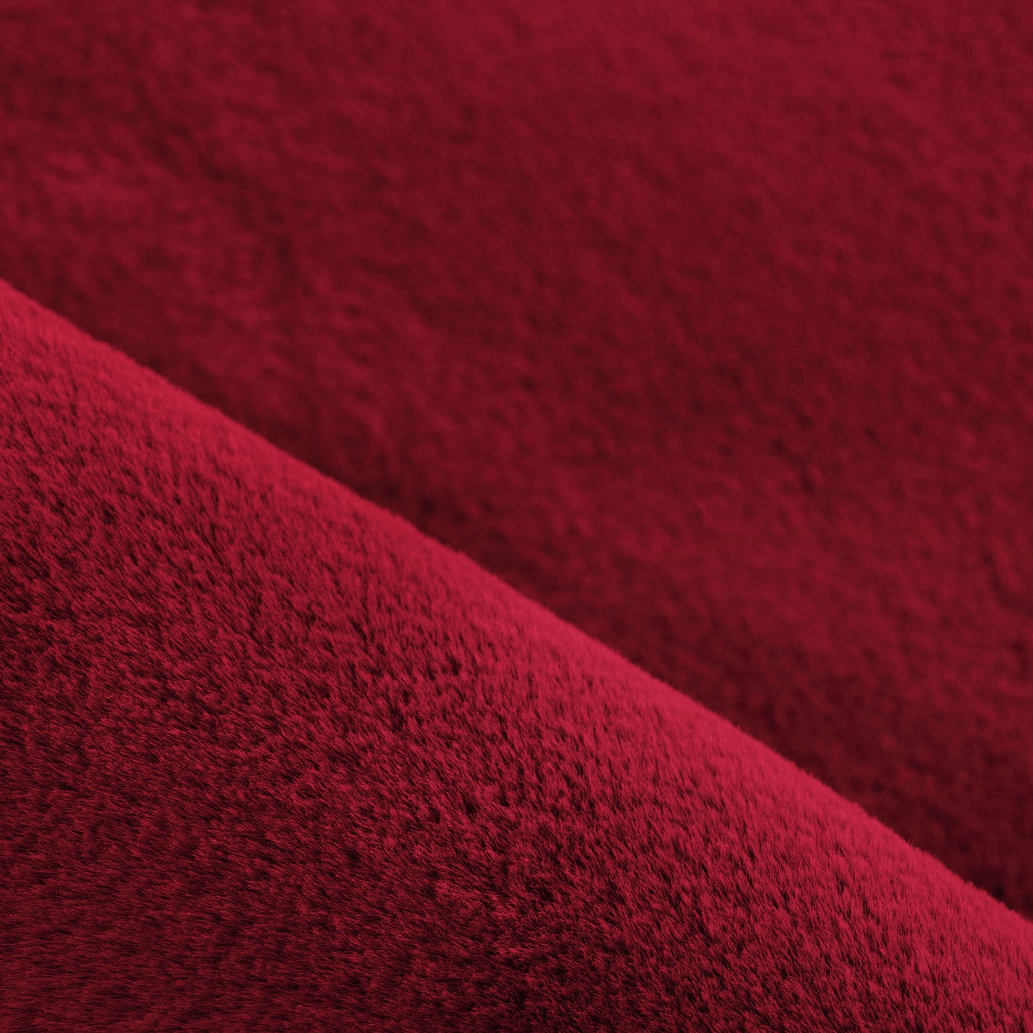 Rund POUFFY 5100 ROT