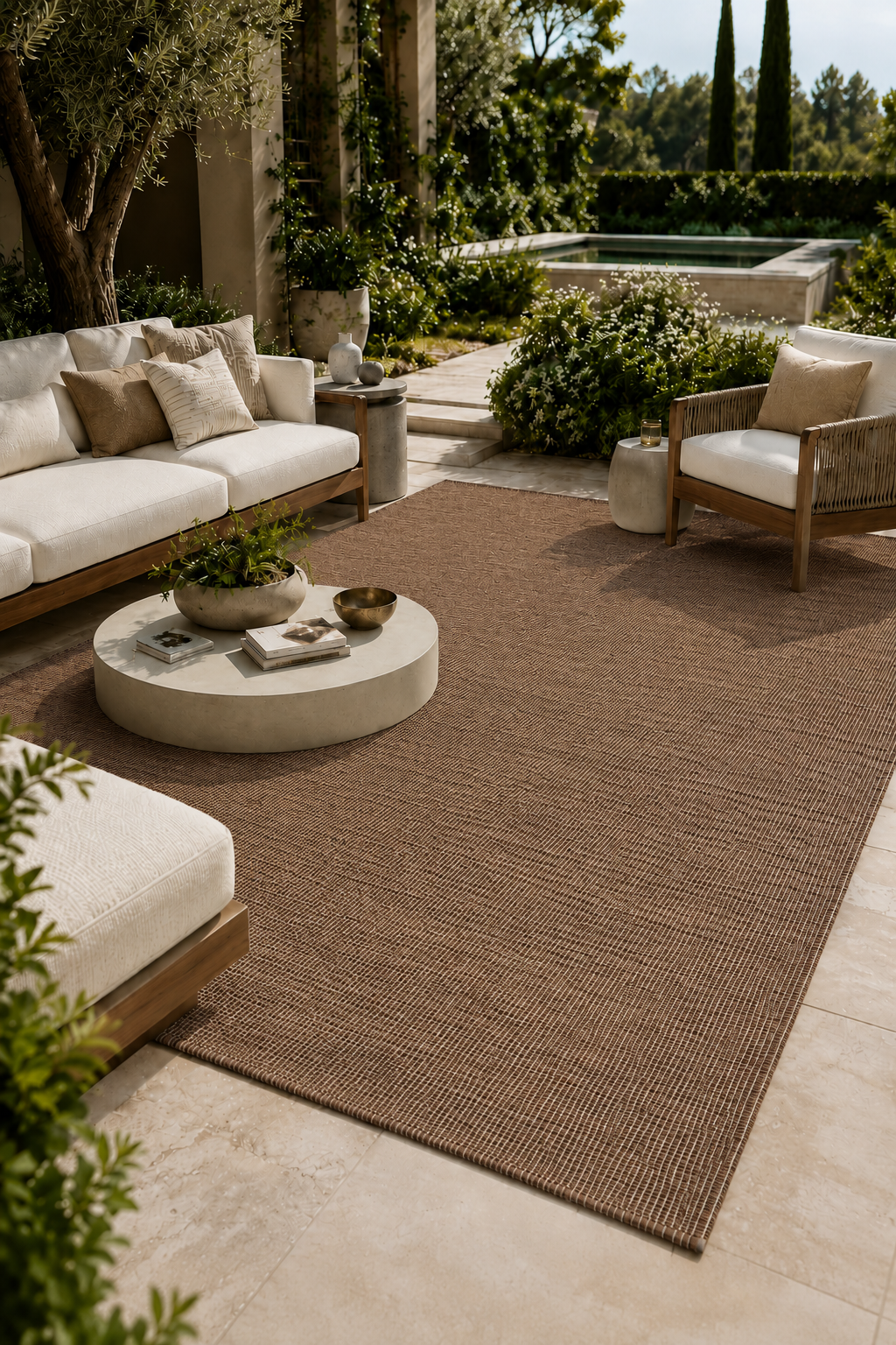 In & Outdoor Teppich - Urban Breeze Braun