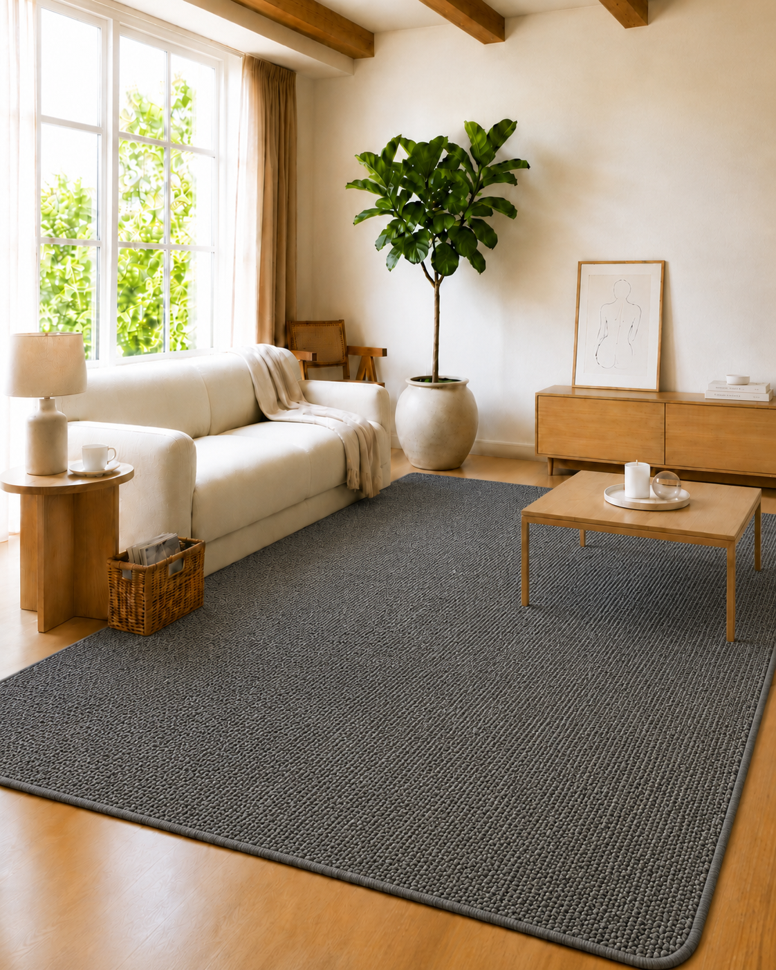 Moderner Teppich - LOOM 4300 GREY