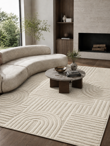 Japandi Teppich - ART 1121 CREAM