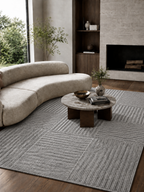 Japandi Teppich - ART 1123 SILVER