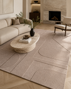 Japandi Teppich - POMPEI 1614 BEIGE