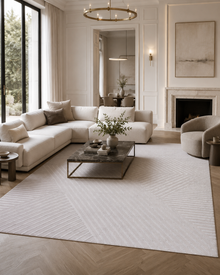 Japandi Teppich - SAHARA 1115 SILVER