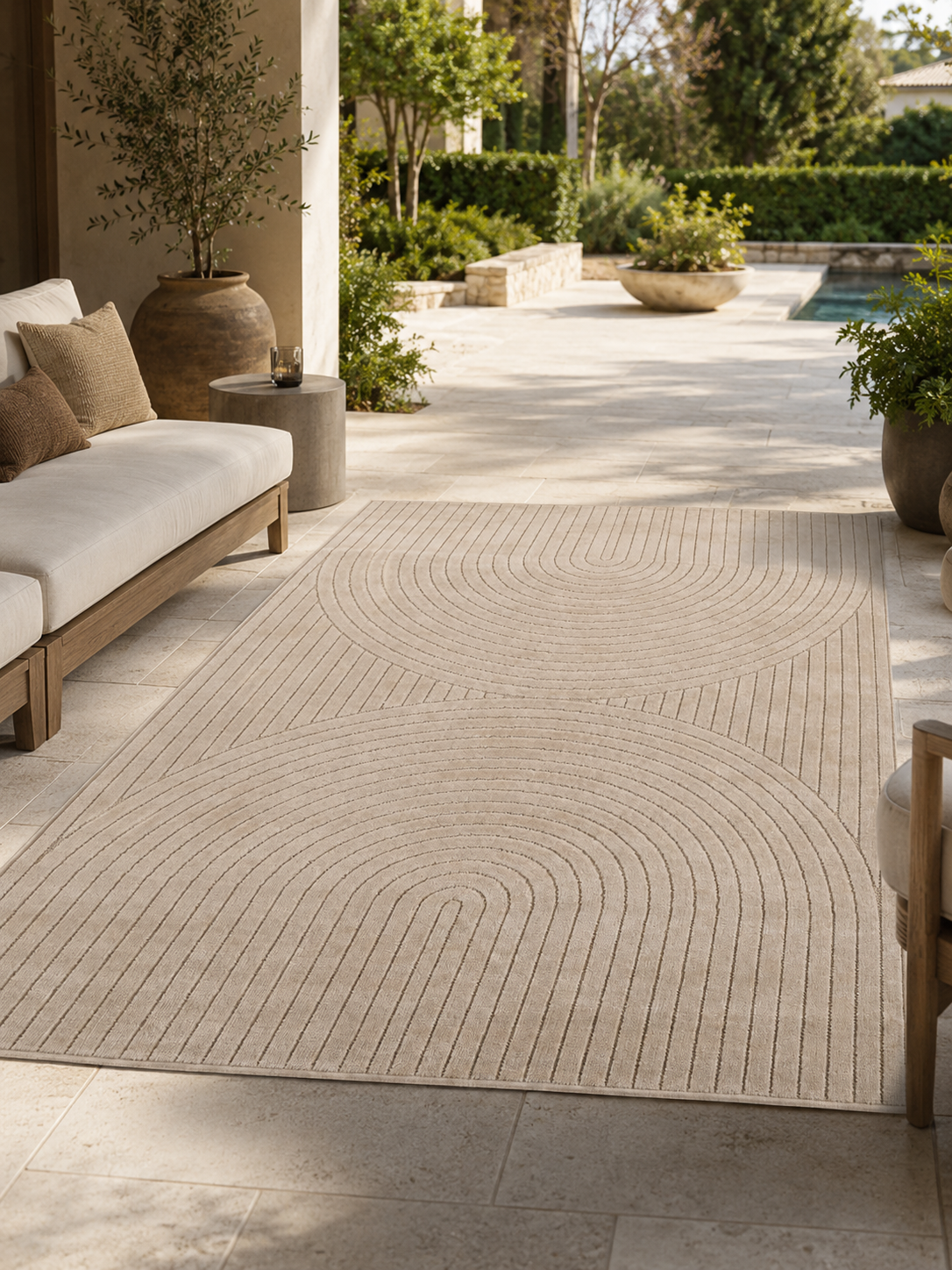 Japandi Teppich - NOVA 1201 BEIGE