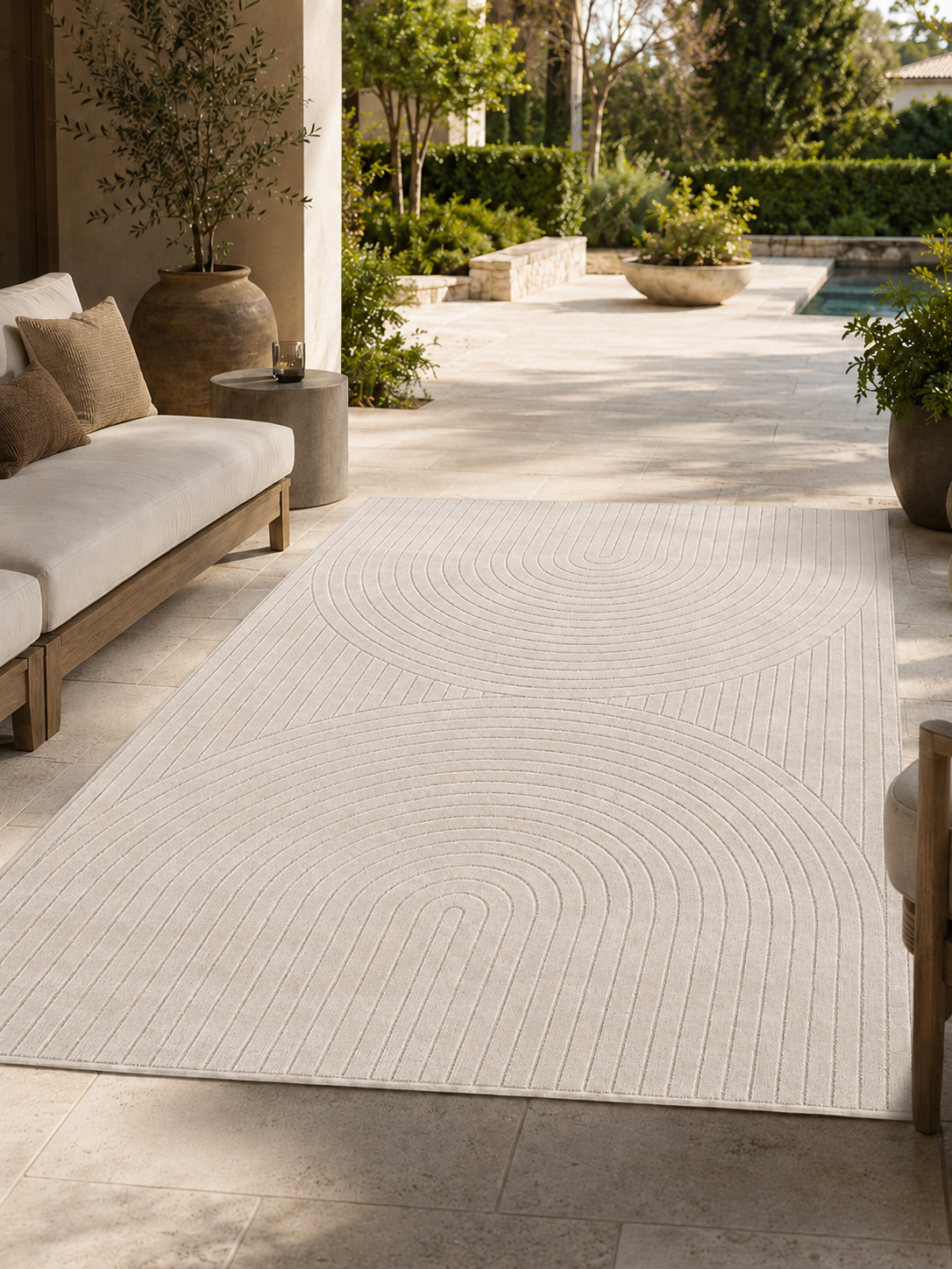 Japandi Teppich – NOVA 1201 CREAM