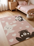 Kinderteppich - Snuggles Rosa