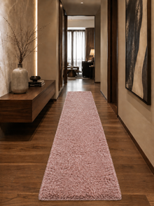 Läufer Hochflorteppich - FLUFFY 3500 ROSÉ