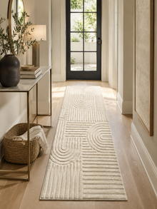 Läufer Japandi Teppich - ART 1121 CREAM