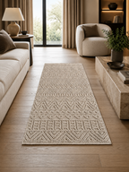 Läufer Japandi Teppich - HELIX 2202 BEIGE