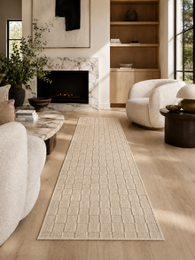 Läufer Japandi Teppich - HELIX 2203 BEIGE