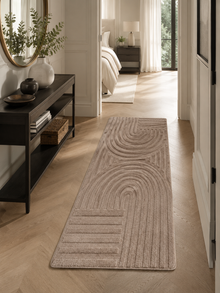 Läufer Japandi Teppich - POMPEI 1611 BEIGE