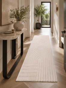 Läufer Japandi Teppich - POMPEI 1611 CREAM