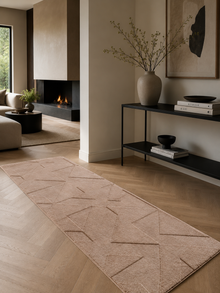 Läufer Japandi Teppich - POMPEI 1613 BEIGE