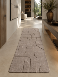 Läufer Japandi Teppich - POMPEI 1614 BEIGE
