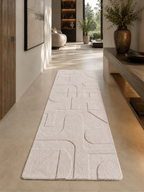 Läufer Japandi Teppich - POMPEI 1614 CREAM