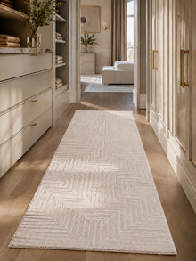 Läufer Japandi Teppich - SAHARA 1115 CREAM