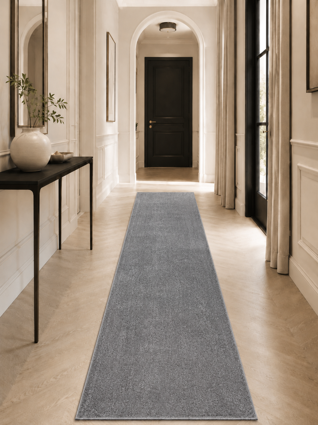Läufer Moderner Teppich - ATA 7000 LIGHTGREY