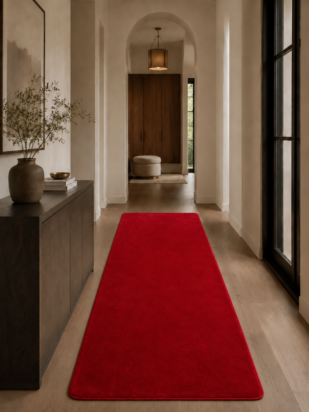 Läufer Modern Teppich - JOY 1400 ROT