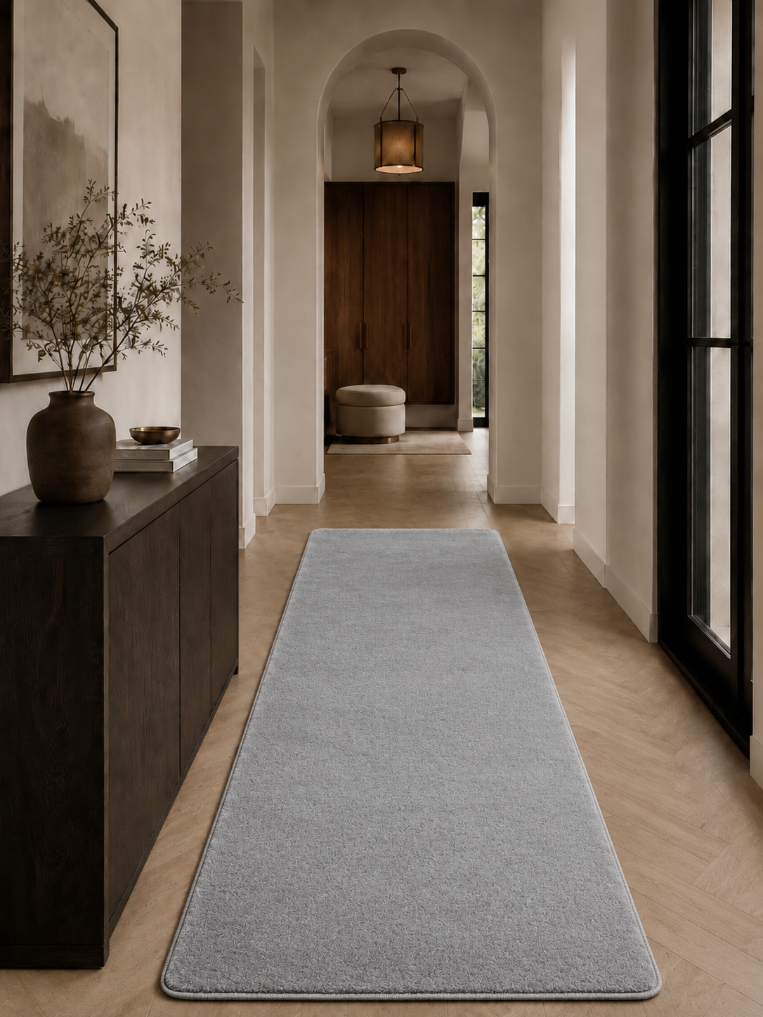 Läufer Moderner Teppich - JOY 1400 SILVER