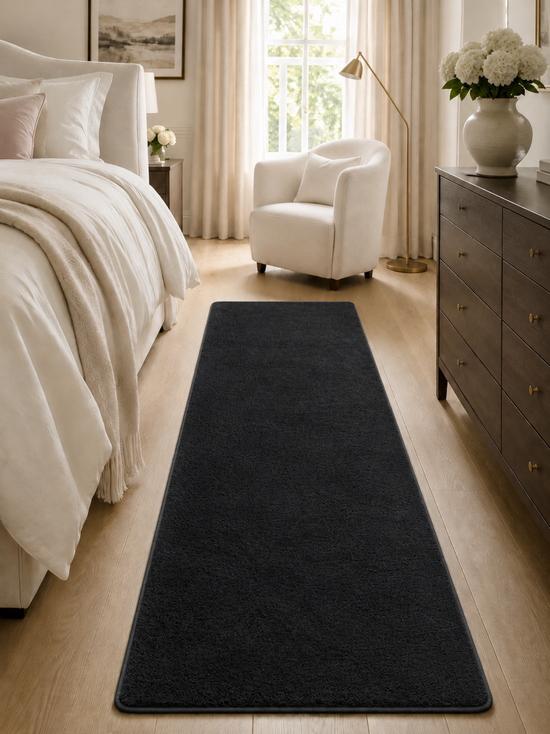 Läufer POUFFY 5100 SCHWARZ