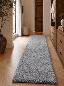 Teppichläufer Shaggy Hochflor Teppich - LIFE 1500 LIGHTGREY