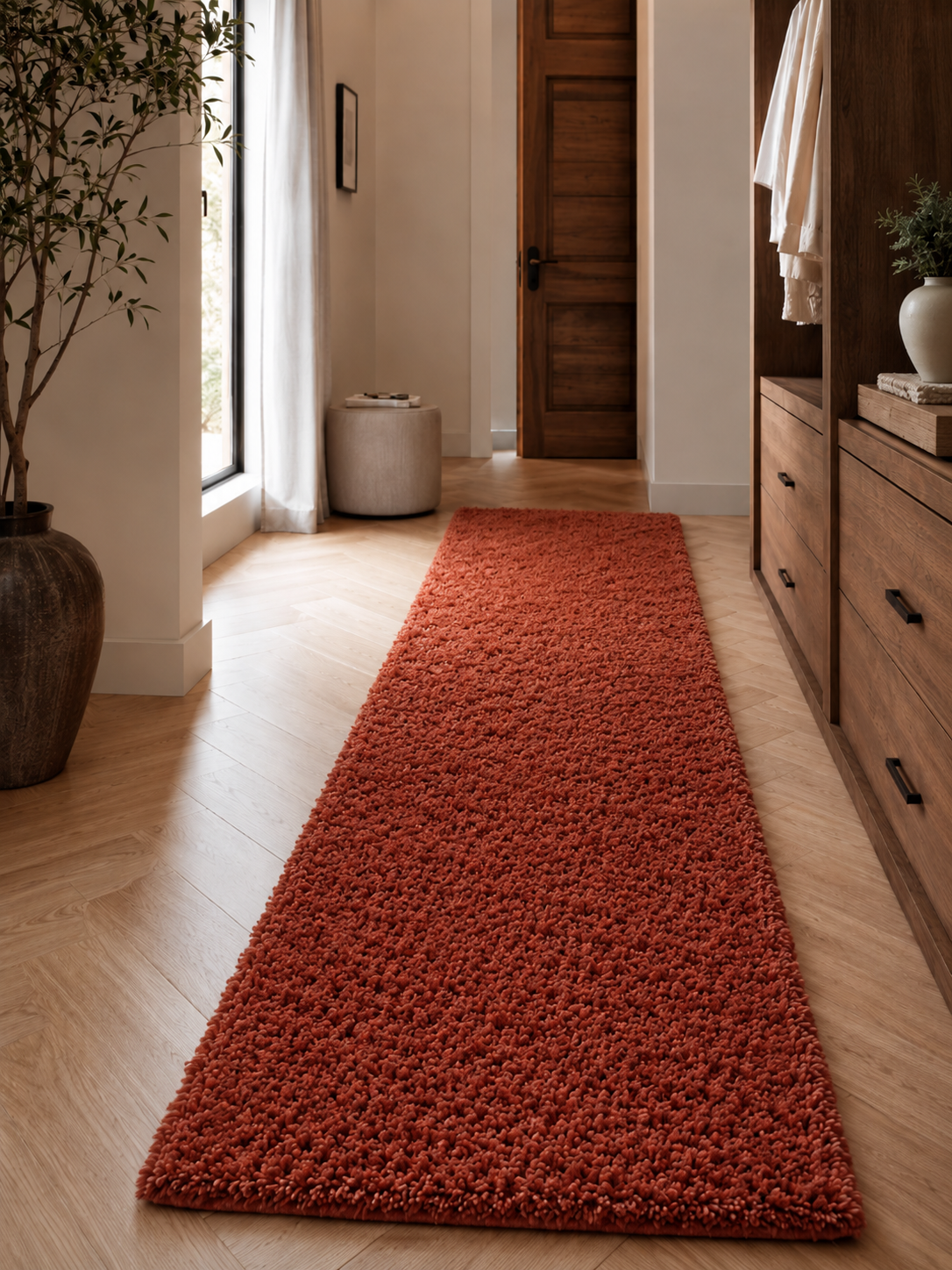 Läufer Shaggy Hochflor Teppich - LIFE 1500 TERRA