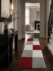 Teppichläufer Shaggy Hochflor - LIFE 1501 RED