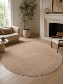 Runder Moderner Teppich - JOY 1400 BEIGE