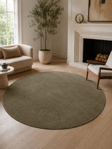 Runder Moderner Teppich - JOY 1400 GREEN