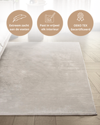 Japandi-Teppich – Terra Plano Beige