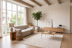 Japandi Teppich Flova Beige