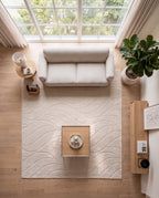 Japandi Teppich Flova Beige