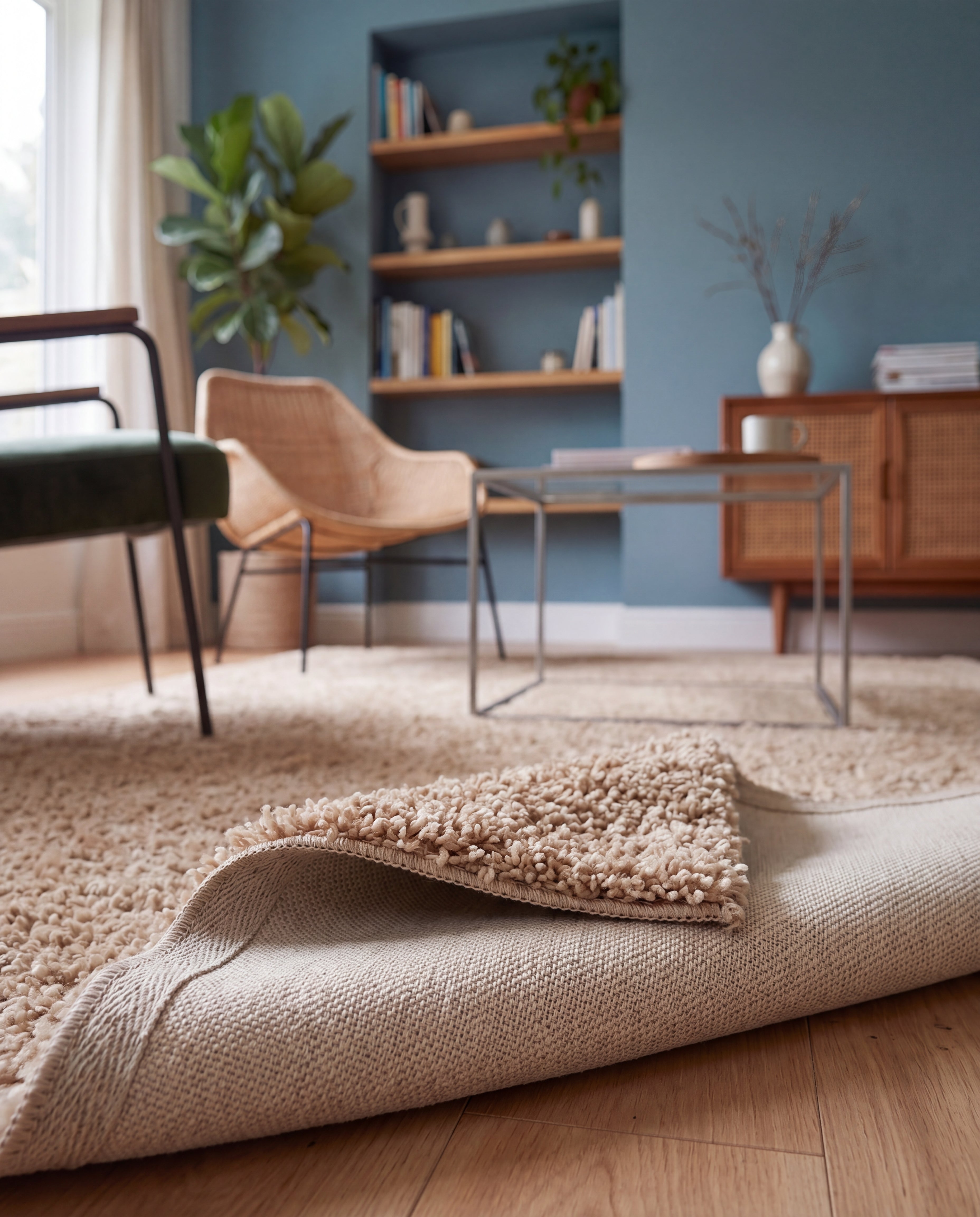 Shaggy Hochflorteppich - LIFE 1500 BEIGE
