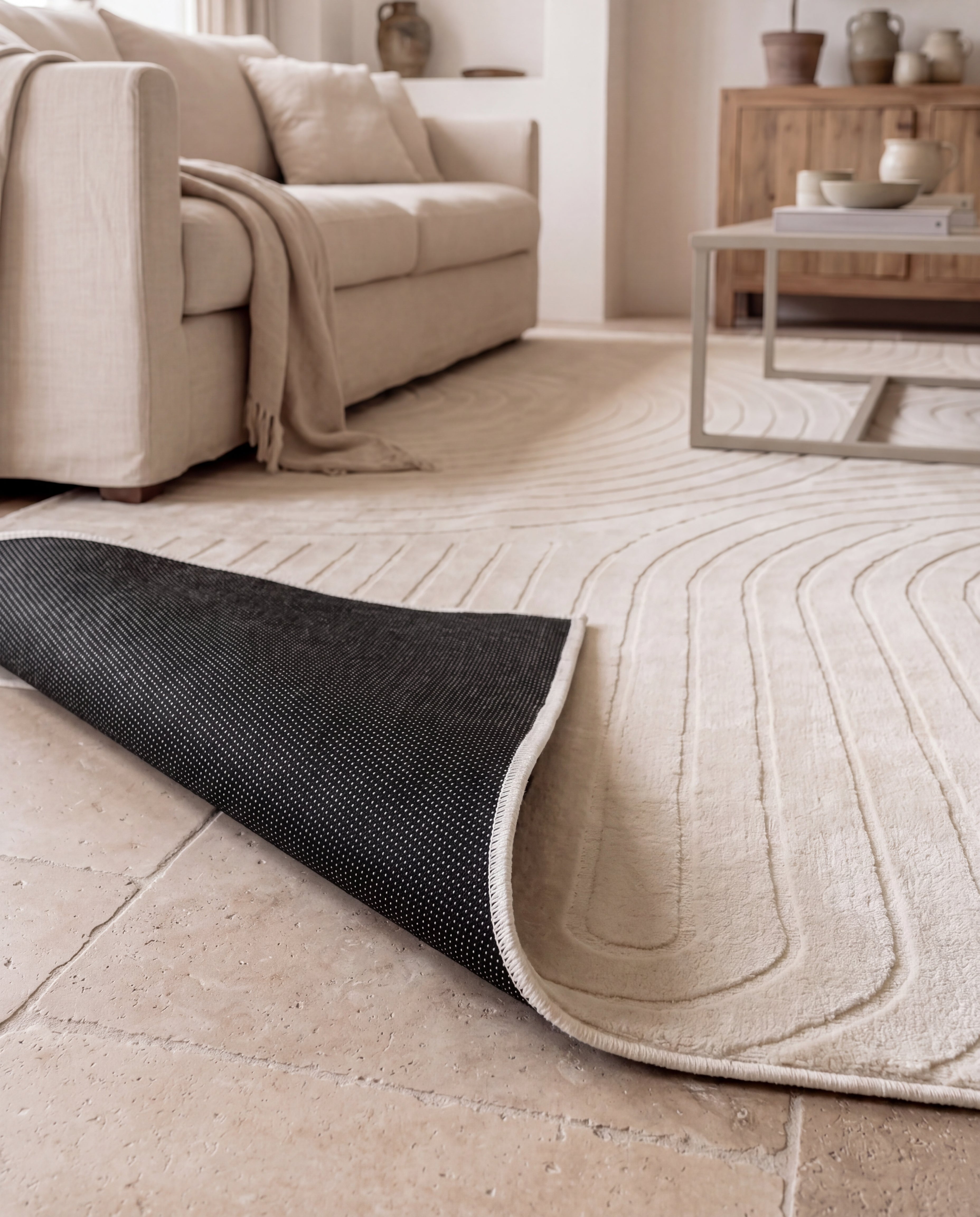 Japandi-Teppich – Terra Zenith Beige