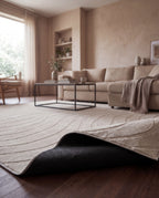Japandi-Teppich – Terra Maris Beige