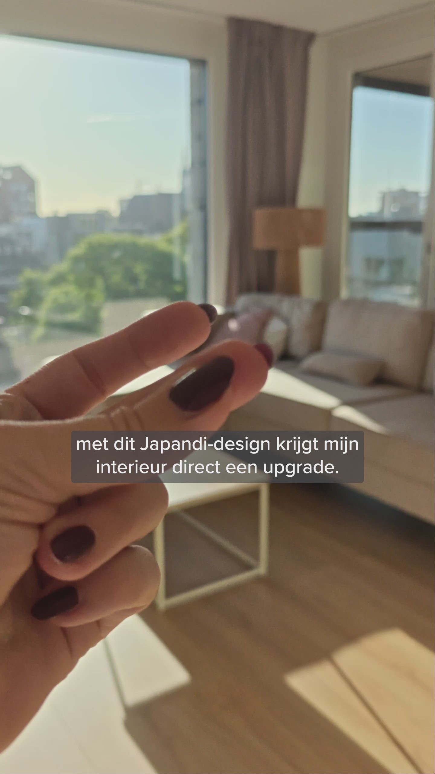 Runder Japandi Teppich – Ovara Plano Gebrochen Weiß
