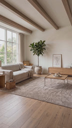 Japandi Teppich Flova Taupe - 200x290 cm