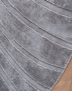 Runder Japandi-Teppich – Ovara Maris Grey