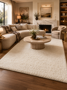 Hochflor-Teppich Shaggy - LIFE 1500 CREAM