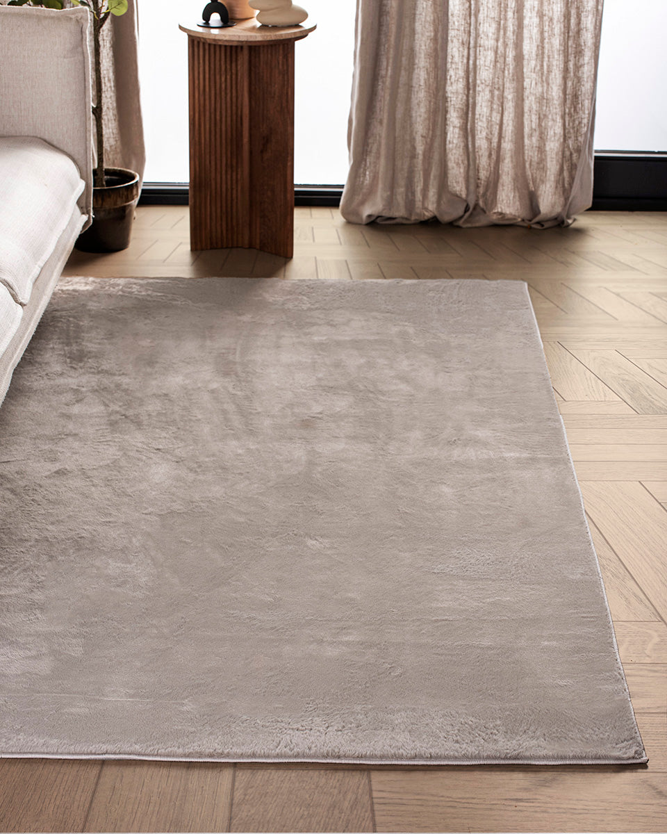 Japandi-Teppich – Terra Plano Taupe