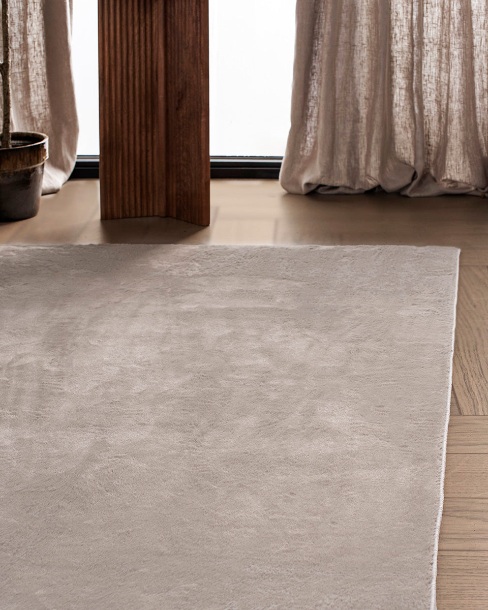 Japandi-Teppich – Terra Plano Taupe