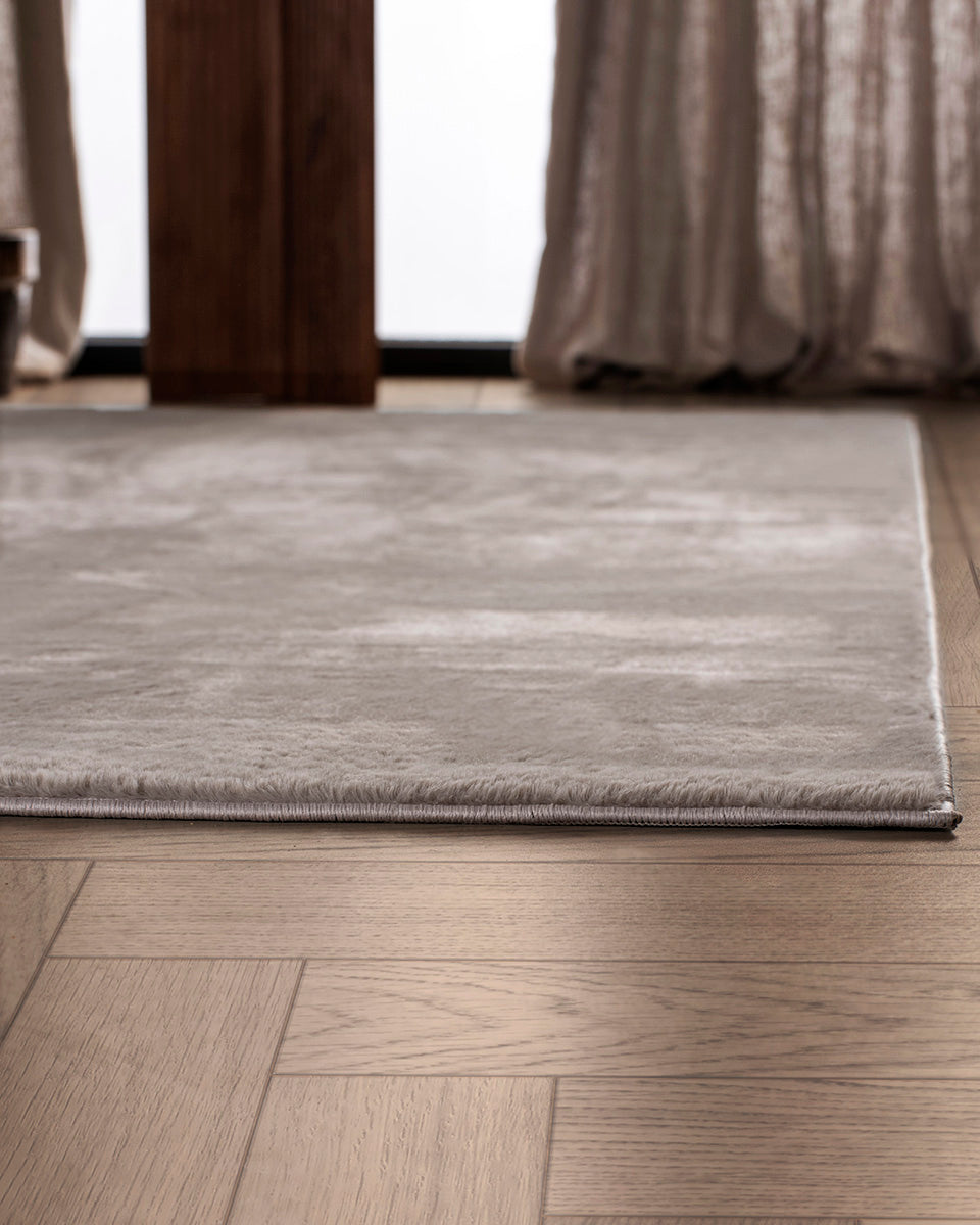 Japandi-Teppich – Terra Plano Taupe