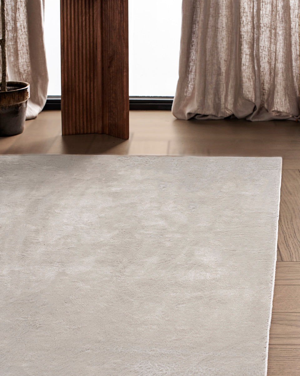 Japandi-Teppich – Terra Plano Beige