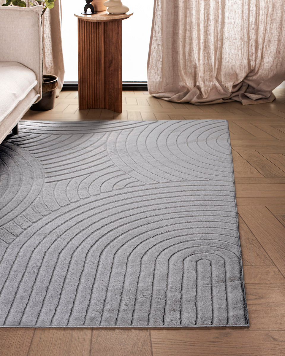 Japandi-Teppich – Terra Zenith Grey