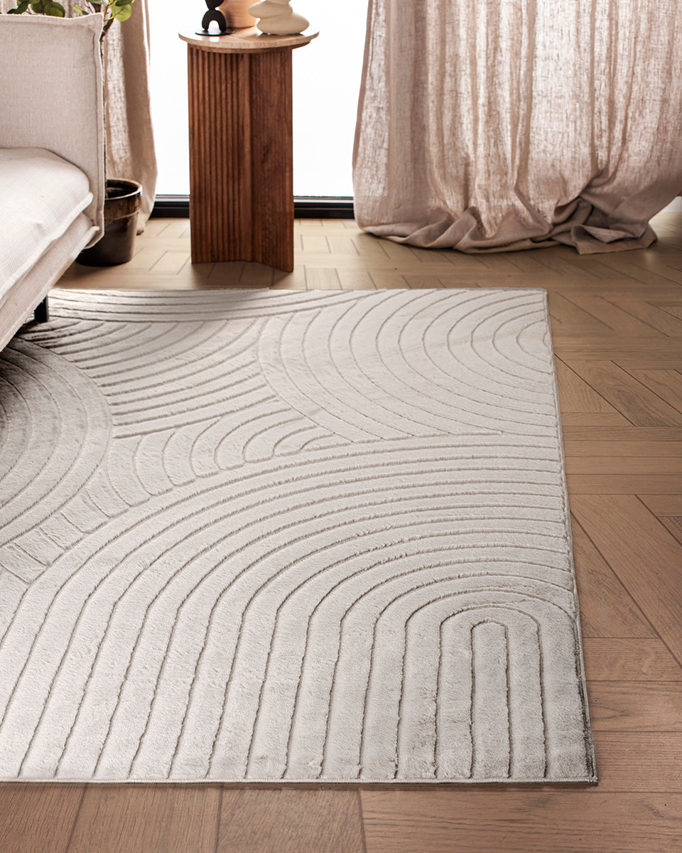 Japandi-Teppich – Terra Zenith Taupe
